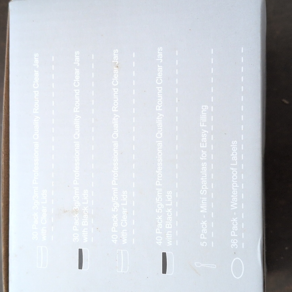 Youngever Cosmetic Sample Containers - Picture 3 of 3